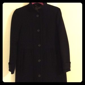 Women's J.Crew Double Cloth Wool Coat